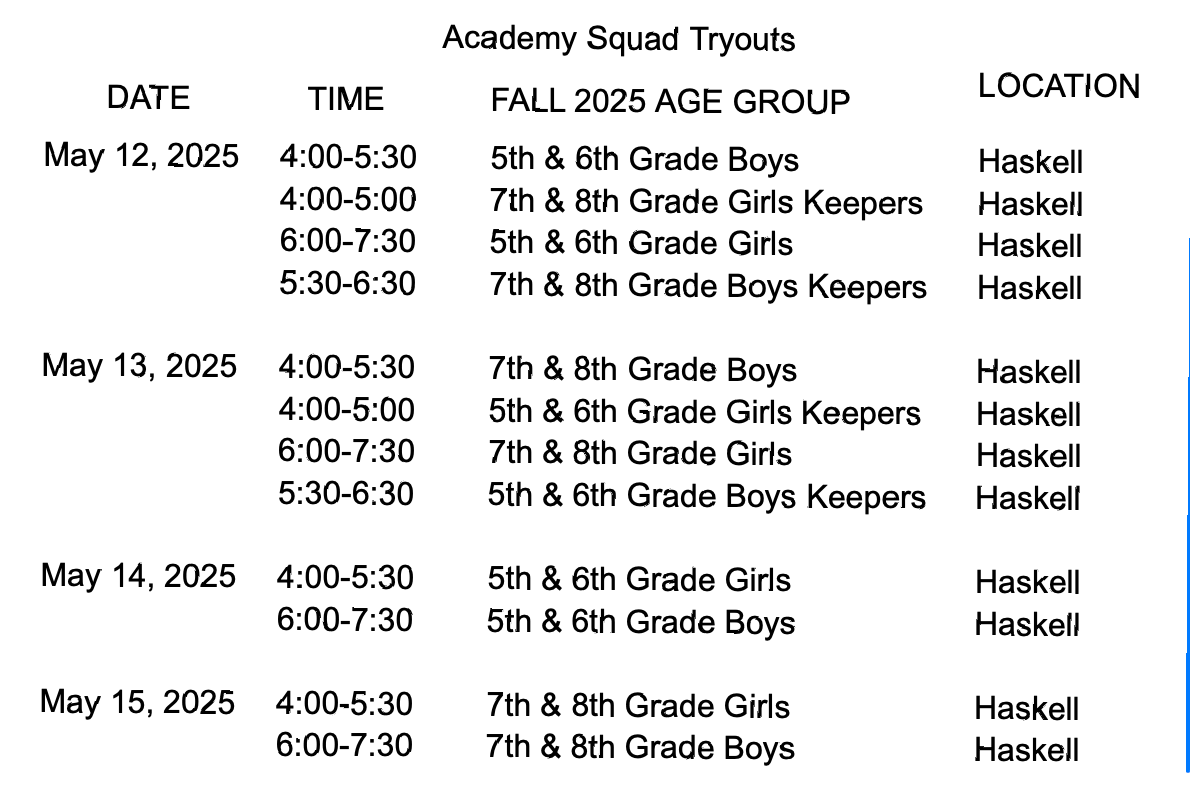 schedule